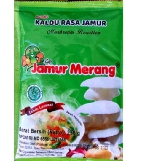 

Kaldu Rasa Jamur NON MSG cap Jamur Merang isi 250gr