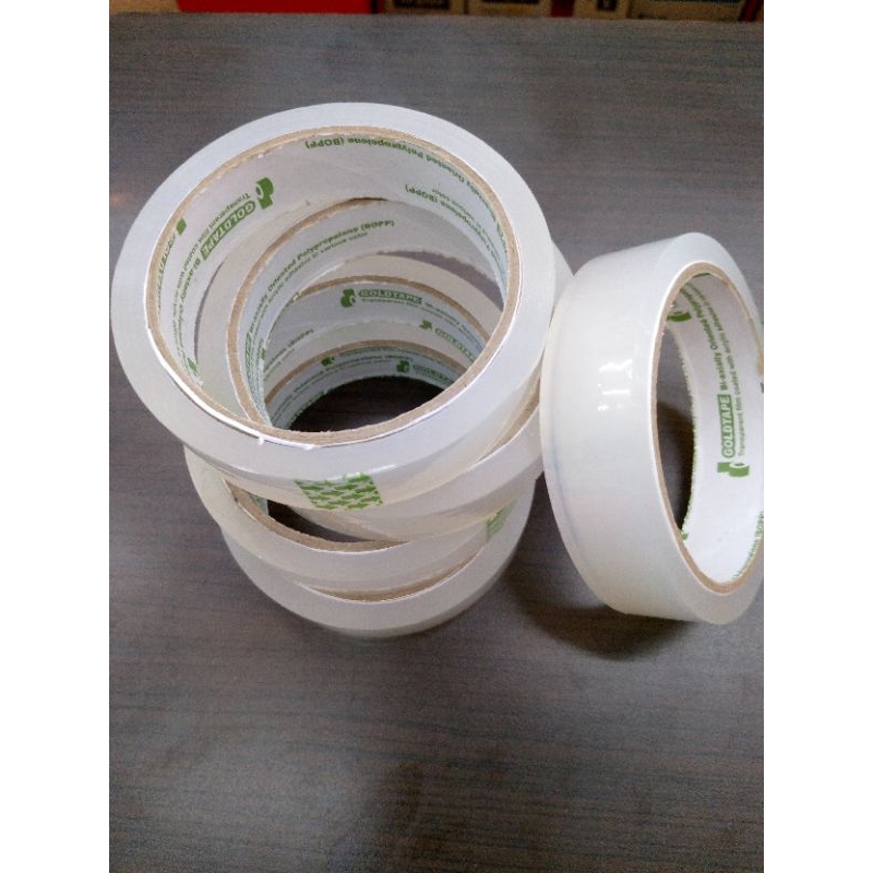 

Solasi Bening / Tape Bening 1' (24mm) Merk Goldtape