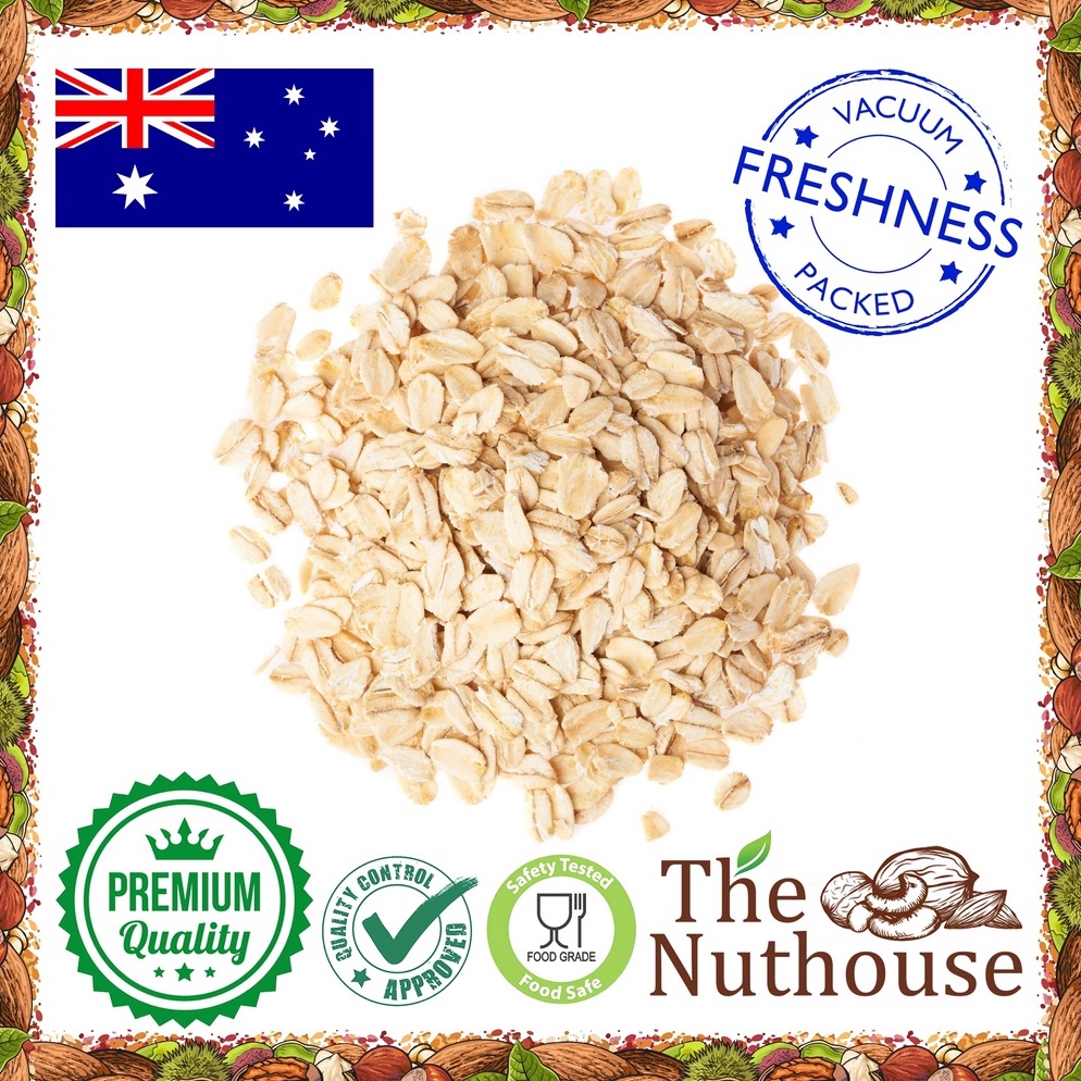 

Big S4le 1kg Regular Rolled / Instant Oat [Gandum Utuh Kasar / Instan Oatmeal] Cuci Gudang