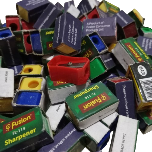

MRENEO 100Pcs Serutan Pensil Roti Kotak