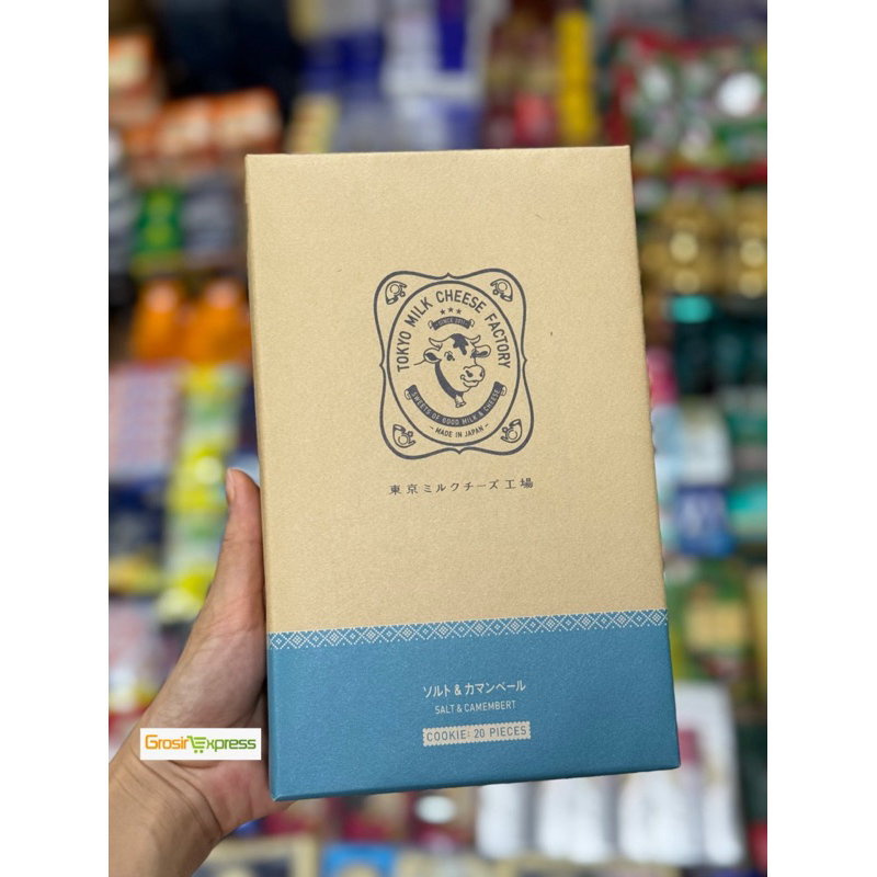 

**READY STOCK** Japan Tokyo Milk Cheese Cookies Salt & Camembert isi 20pcs