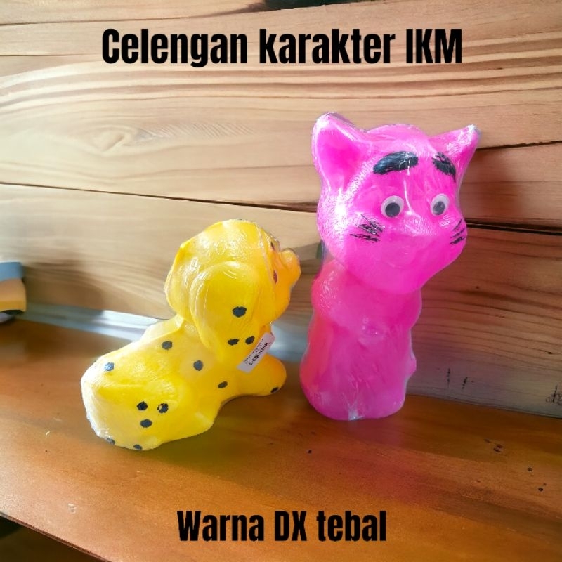 Celengan karakter hewan IKM plastik dx tebal