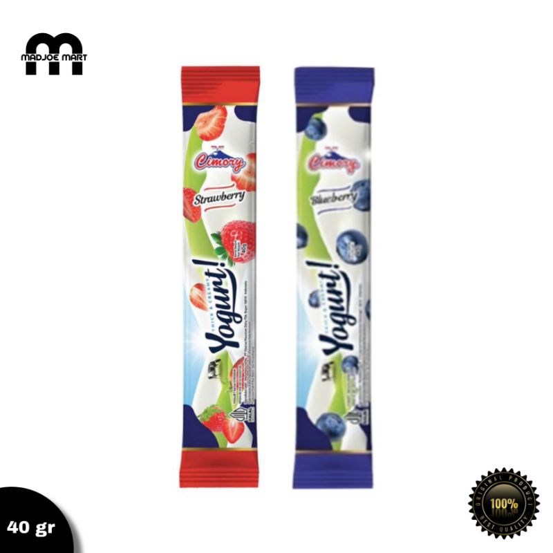 

Cimory Yogurt Squeeze Stick Rasa Blueberry/Strawberry 40 g