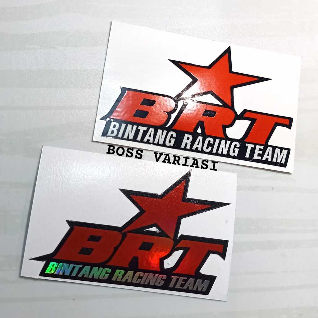 STIKER BRT BINTANG RACING TEAM