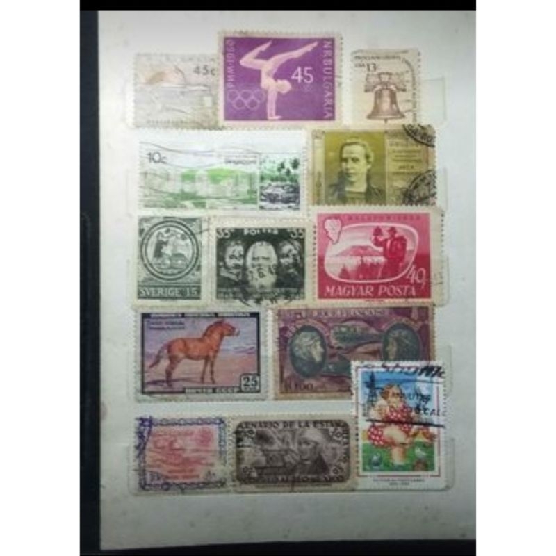 

Album Prangko Uk Kecil 14hlm 5jjr 235 Prangko Asing Campuran Jarang ada yang double