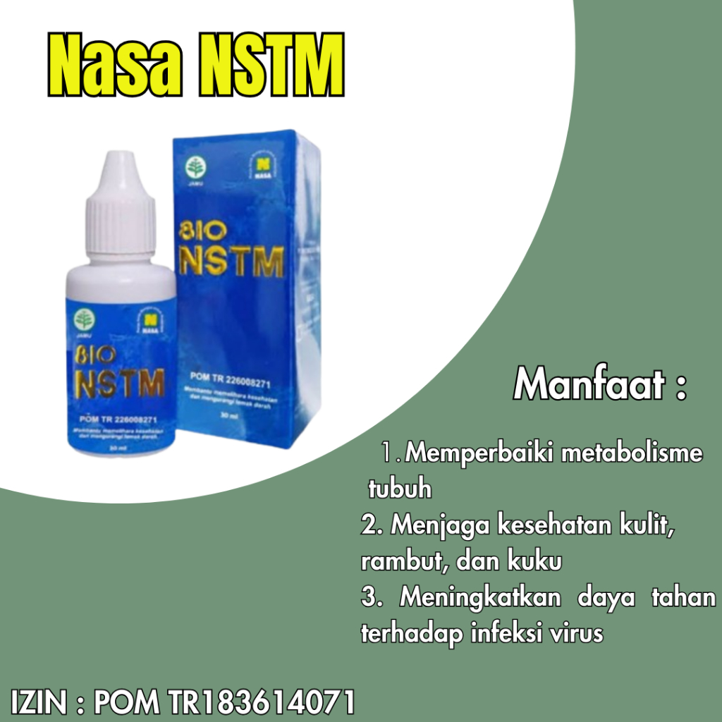 NSTM NASA || NSTM || BIO NSTM || NASA TRACE MINERAL || OBAT TETES NASA