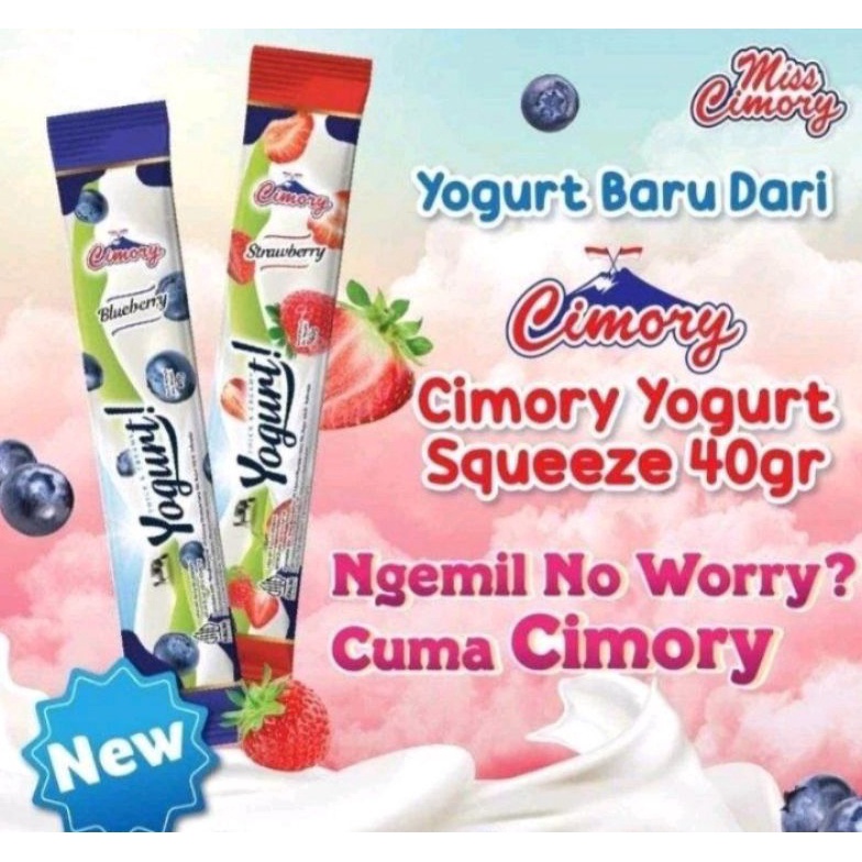 

➼ Cimory yogurt stik(paket isi 15pc)+2pc sample yywsl