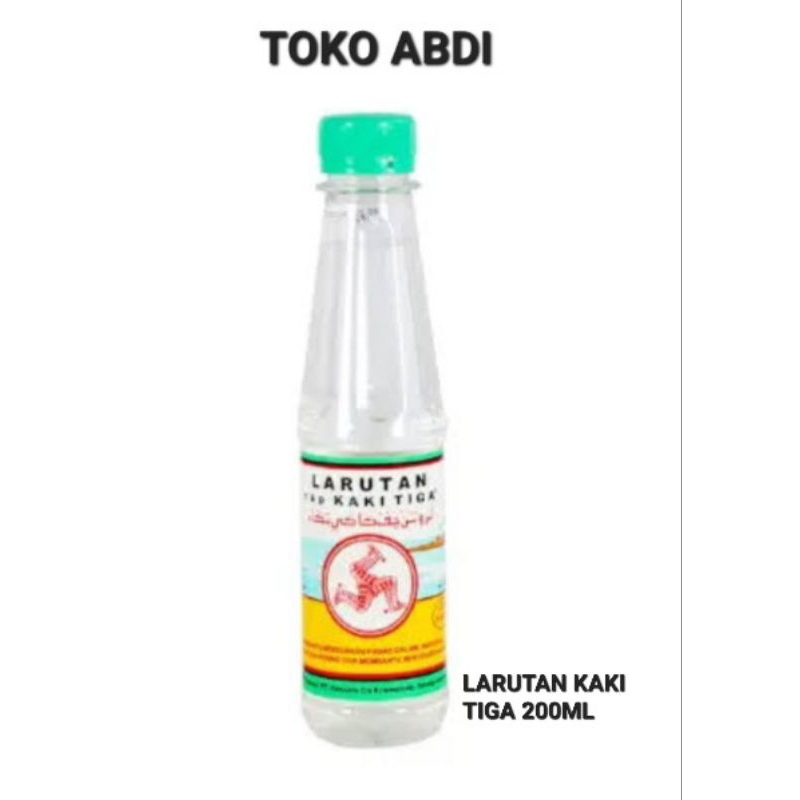 

LARUTAN BOTOL CAP KAKI TIGA 200ML