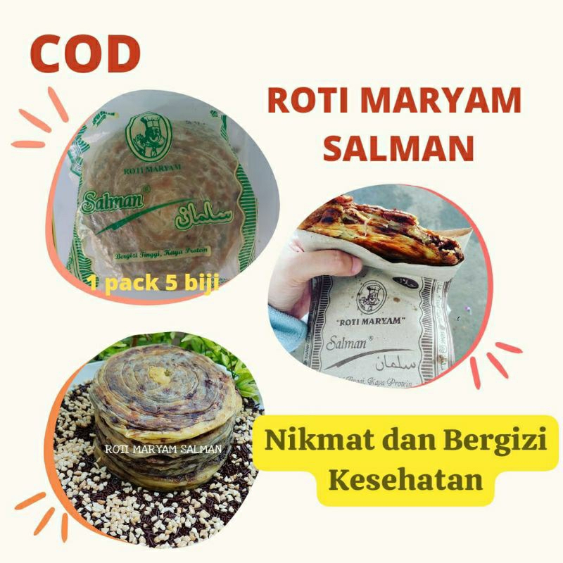 

ROTI MARYAM SALMAN RASA COKLAT KACANG ISI 5 ROTI MARYAM ROTI STASIUN ROTI MARYAM ORIGINAL COKLAT