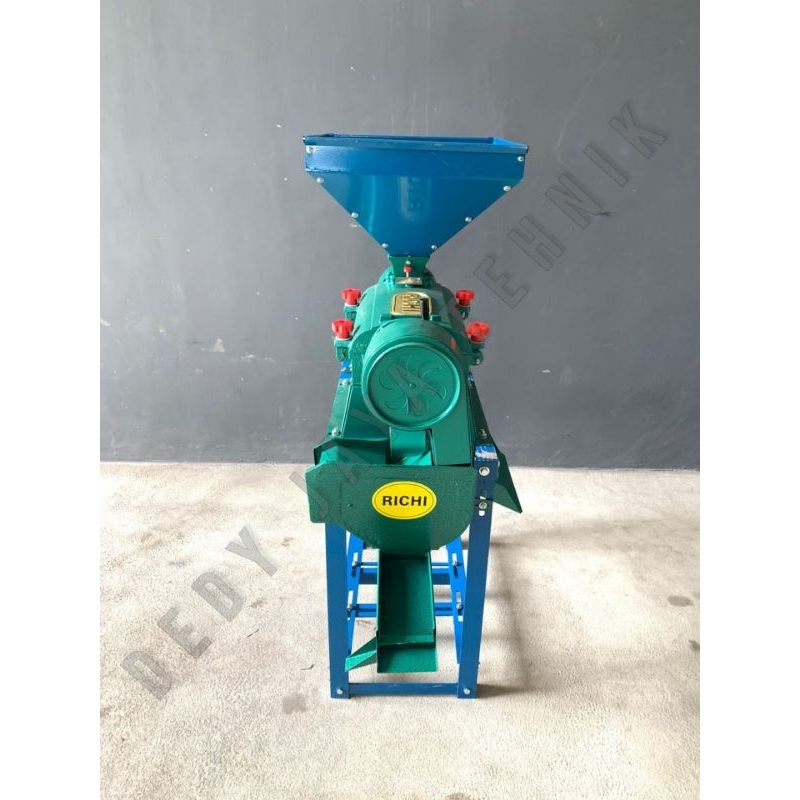Mesin Penggiling Padi RICHI KD350 / Rice Polisher Beras Kebi Mini KD 350 - Mesin Giling Poles Slep S