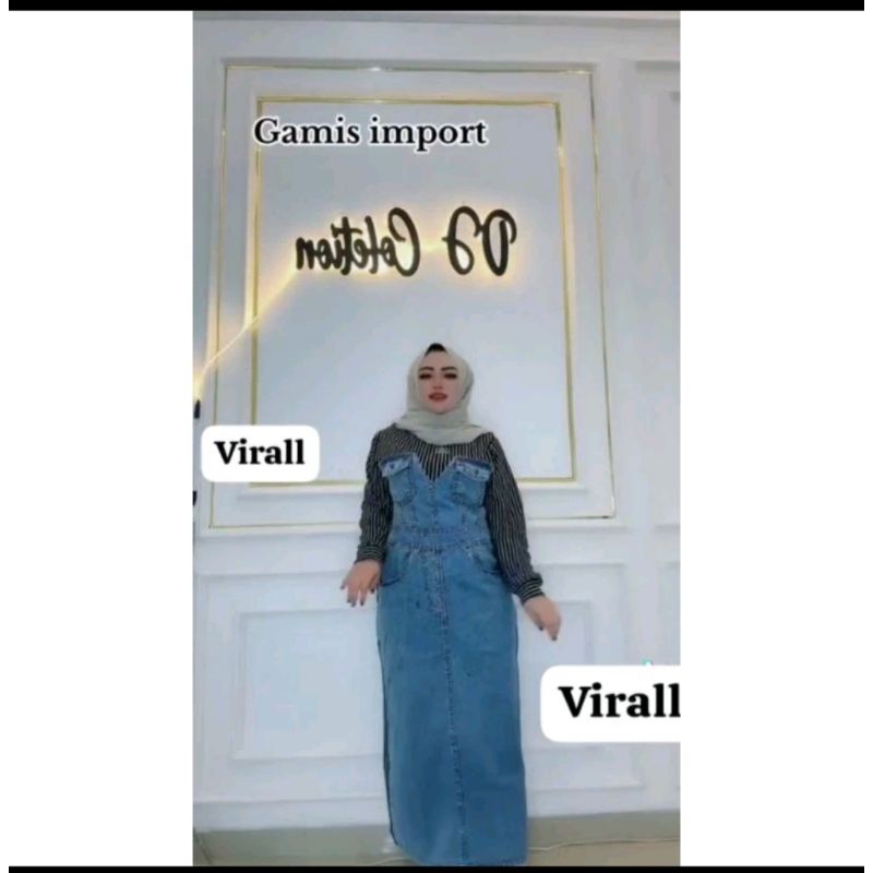 GAMIS VIRAL JEANS SALUR IMPORT MIX KAOS BABYTERRY PREMIUM