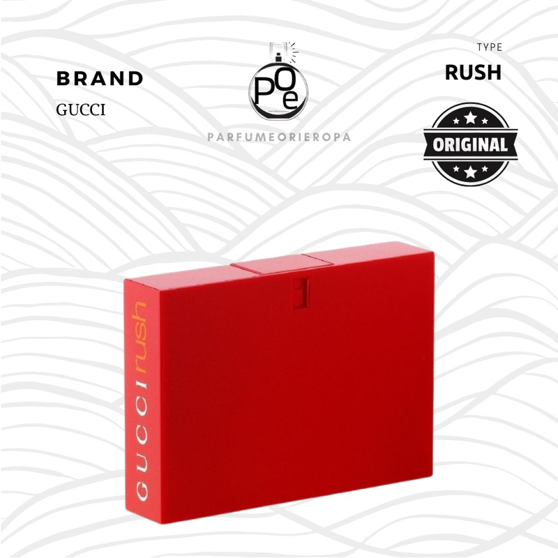 Parfum Gucci Rush original 75ml full size NON BOX parfume tahan lama minyak wangi parfumorieropa poe