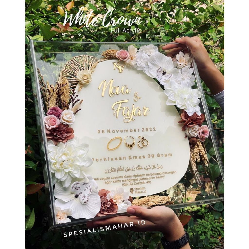 MAHAR FULL ACRYLIC 40X40CM