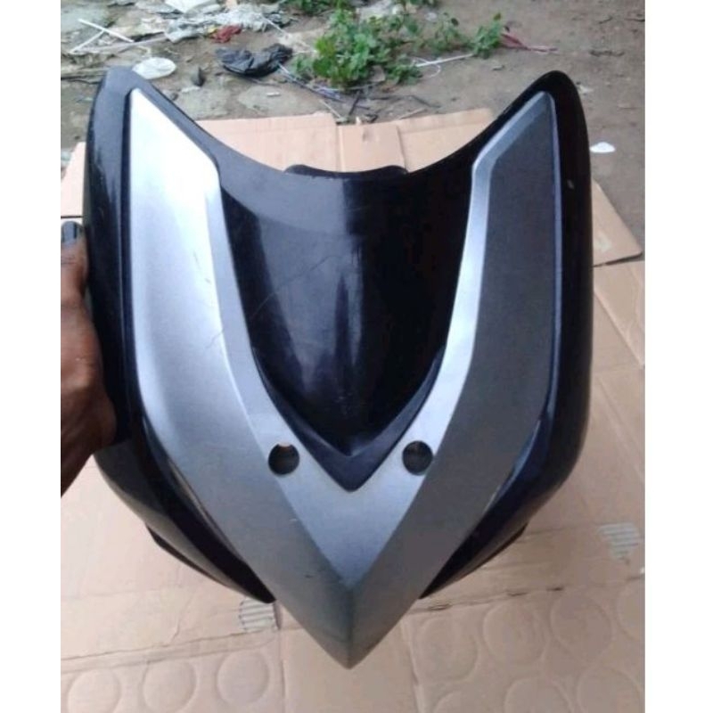 Cover Tameng Depan Plus Lampu Malam Honda Revo AT Matic Barang Cabutan Original