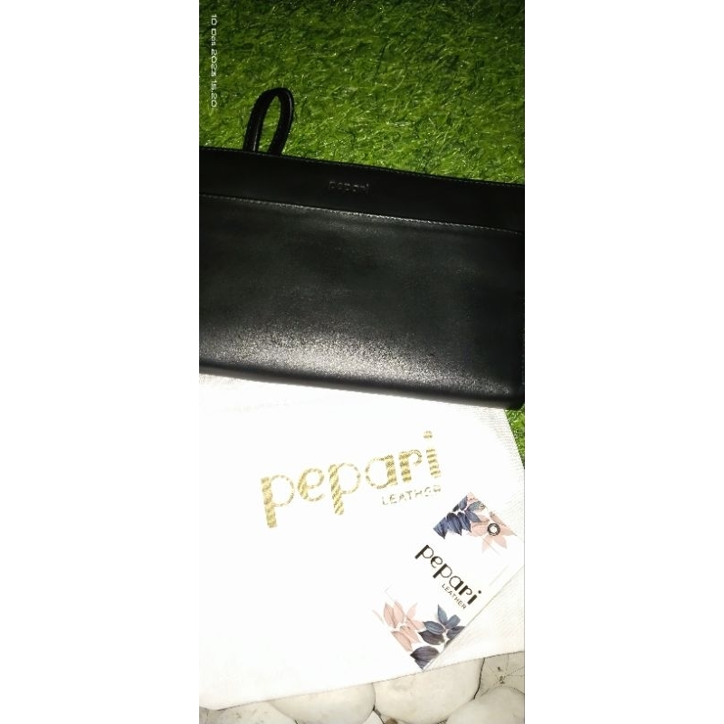 pouch/dompet pepari leather (SOLD)
