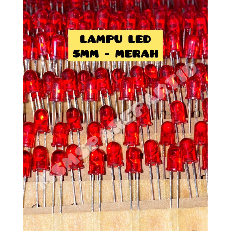 LAMPU LED 5MM - MERAH