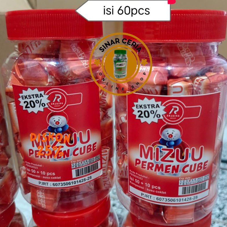 

St0k B4nyak Permen viral millo MIXUE isi 60 pcs Promo Termurah