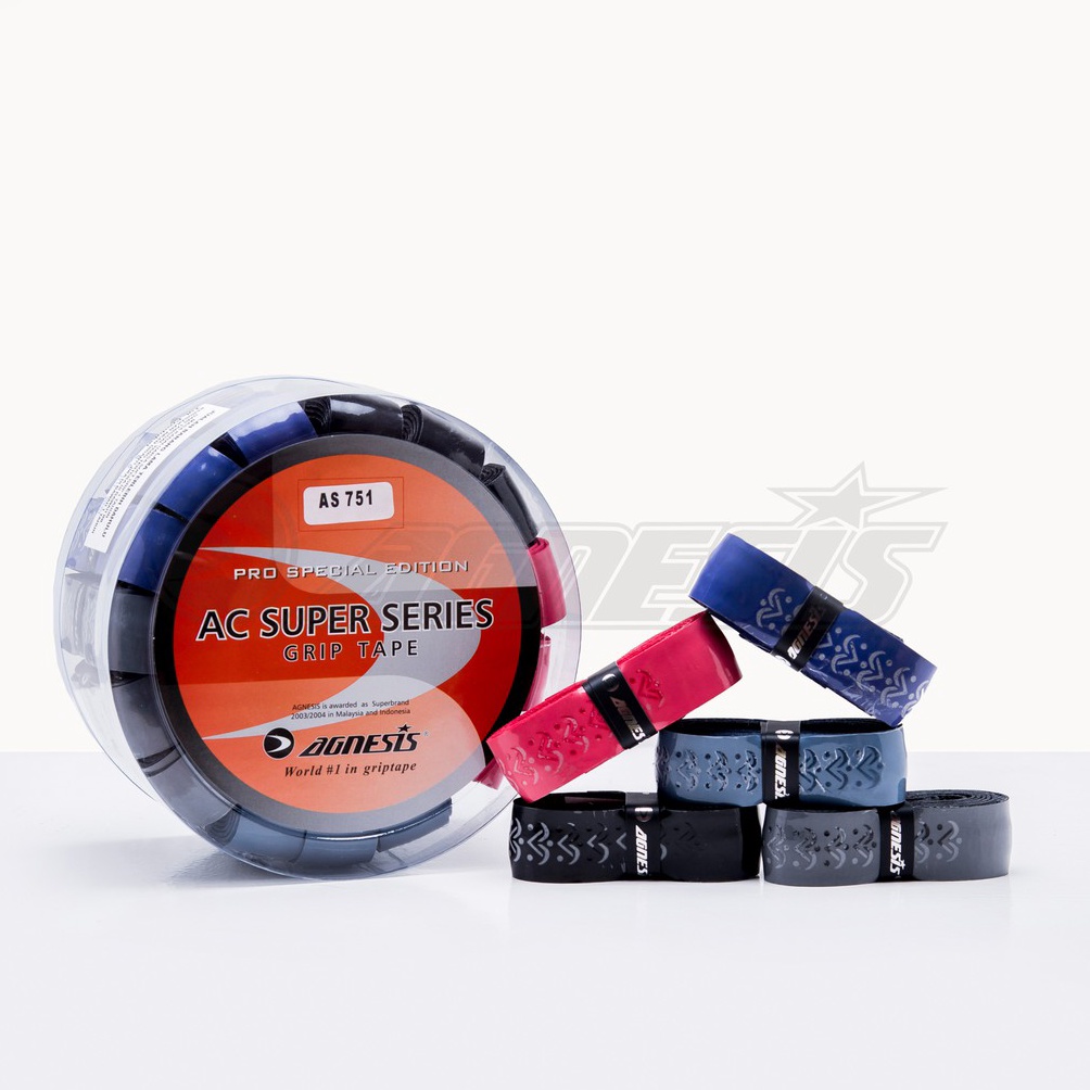 [✷J17(] Agnesis Grip Karet (Replacement AS751) / Grip Raket / Grip Joran / Grip Tenis / Grip Badmint