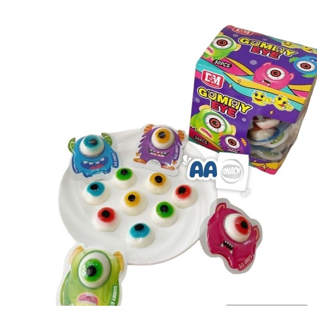 

Pal!ng Popul4r AAA PERMEN LUNAK GUMMY EYE ISI 30 Eleoen