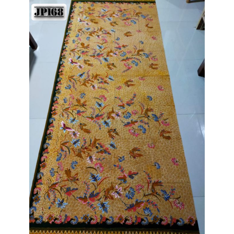 Kain Panjang Katun Batik Tulis Motif Hokokai