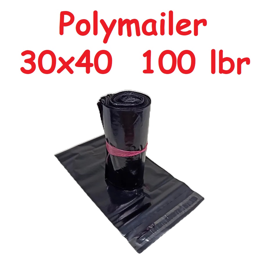 

Laris Plastik Paking Polymailer Hitam 30x40 cm isi 100 lbr LDE