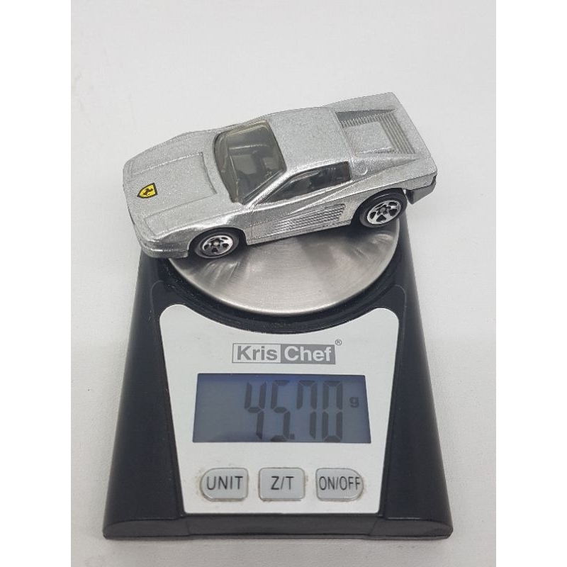 Hotwheels Ferrari F512M Silver Loose