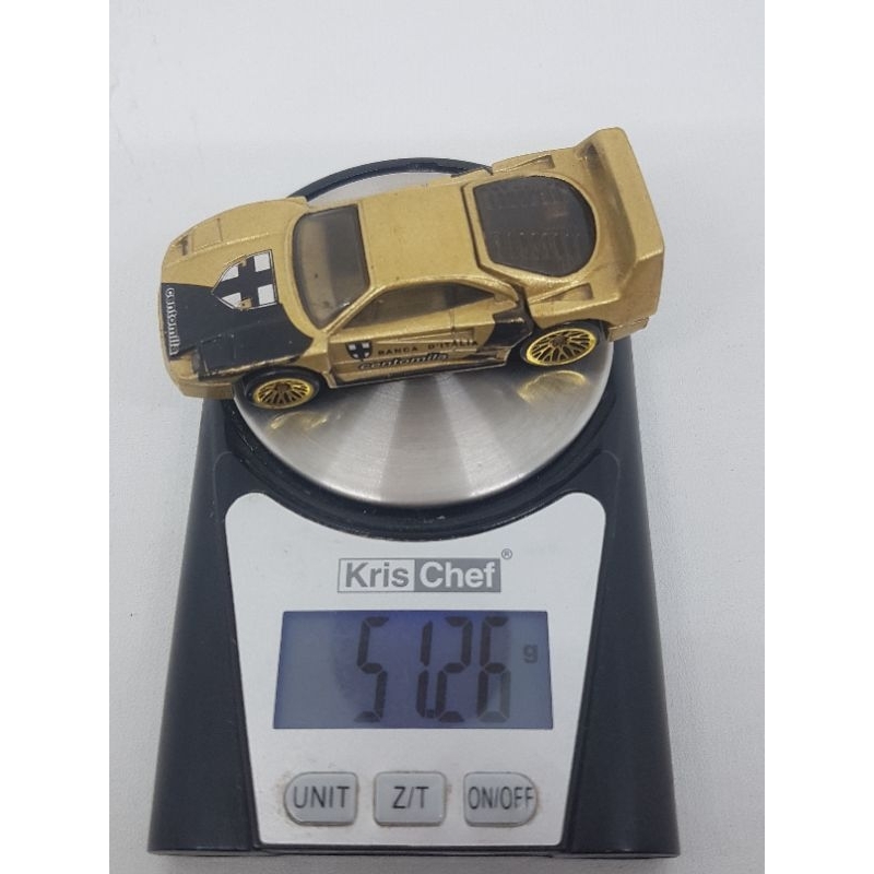 Hotwheels Ferrari F40 Gold Loose