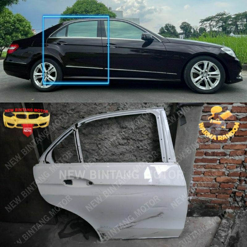 Pintu kanan mercedes E Class W212 2010 2012 original