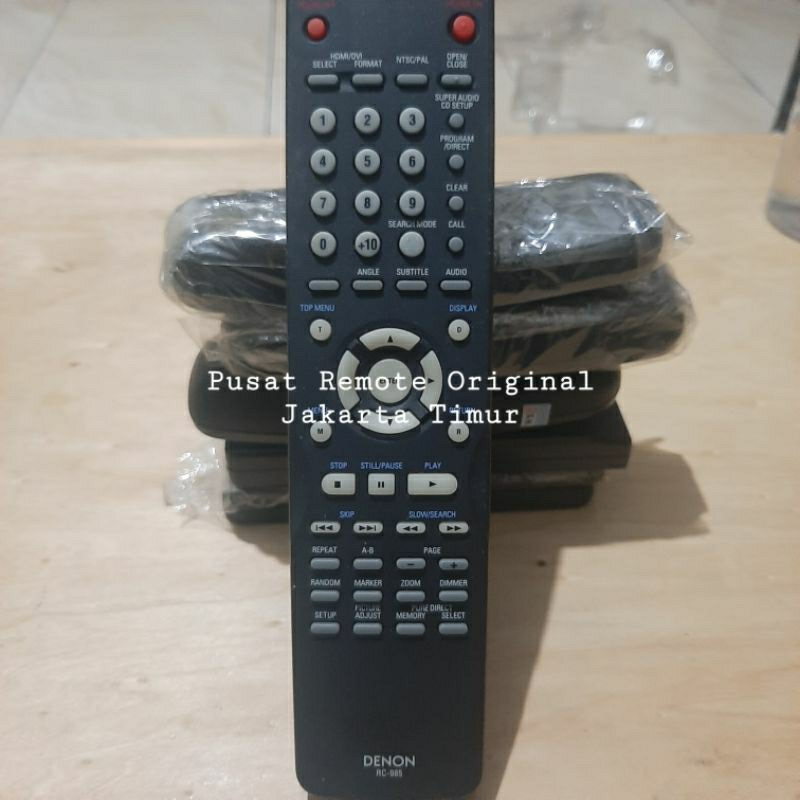 REMOTE REMOT AMPLIFIER DENON RC-985 ORIGINAL