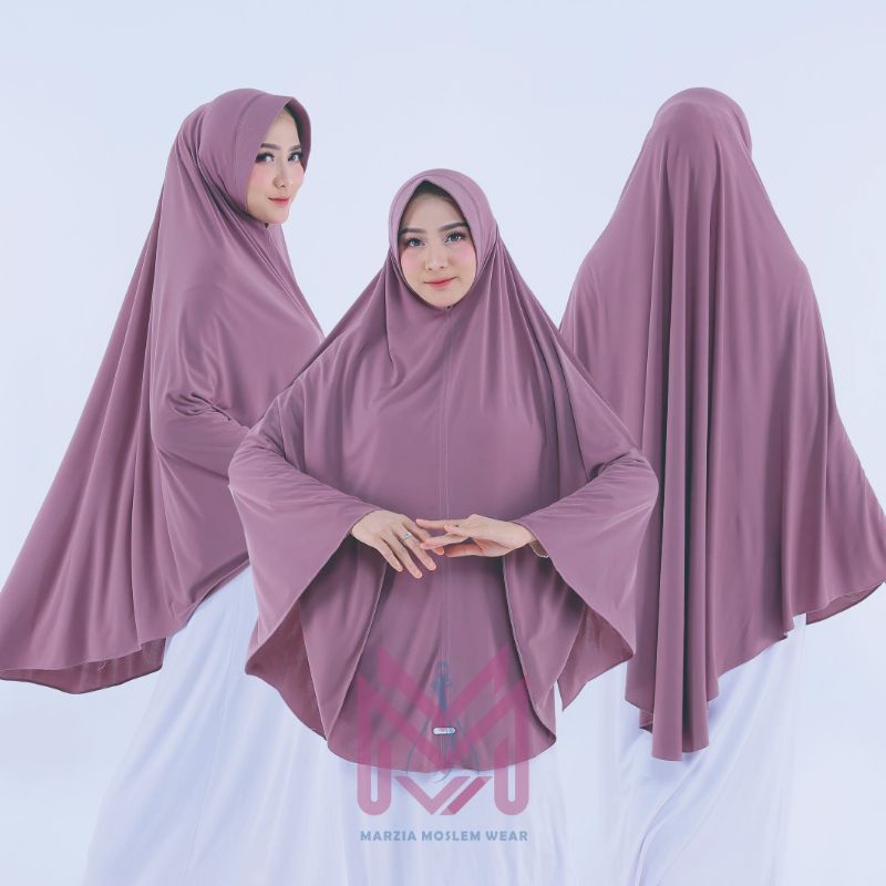 Khimar jilbab pad jumbo xxxl Jersey super premium