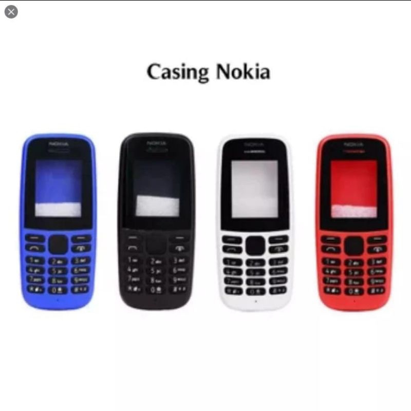 [BO]New Casing HP Nokia 105 New 2019 Dual Sim Card - Kesing Handphone Nokia 105 2019