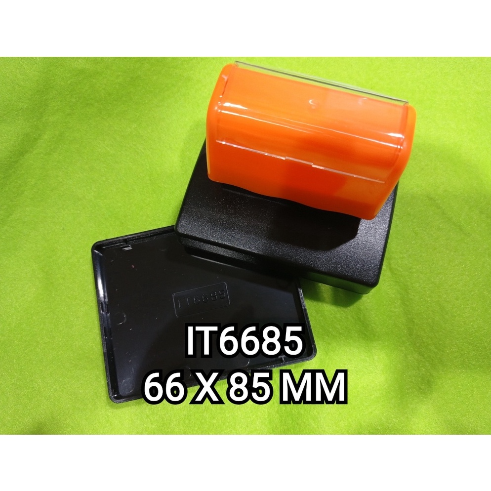 

L@@ri3 IT6685 Gagang Stempel Flash ukuran 66 x 85 mm Order lagi