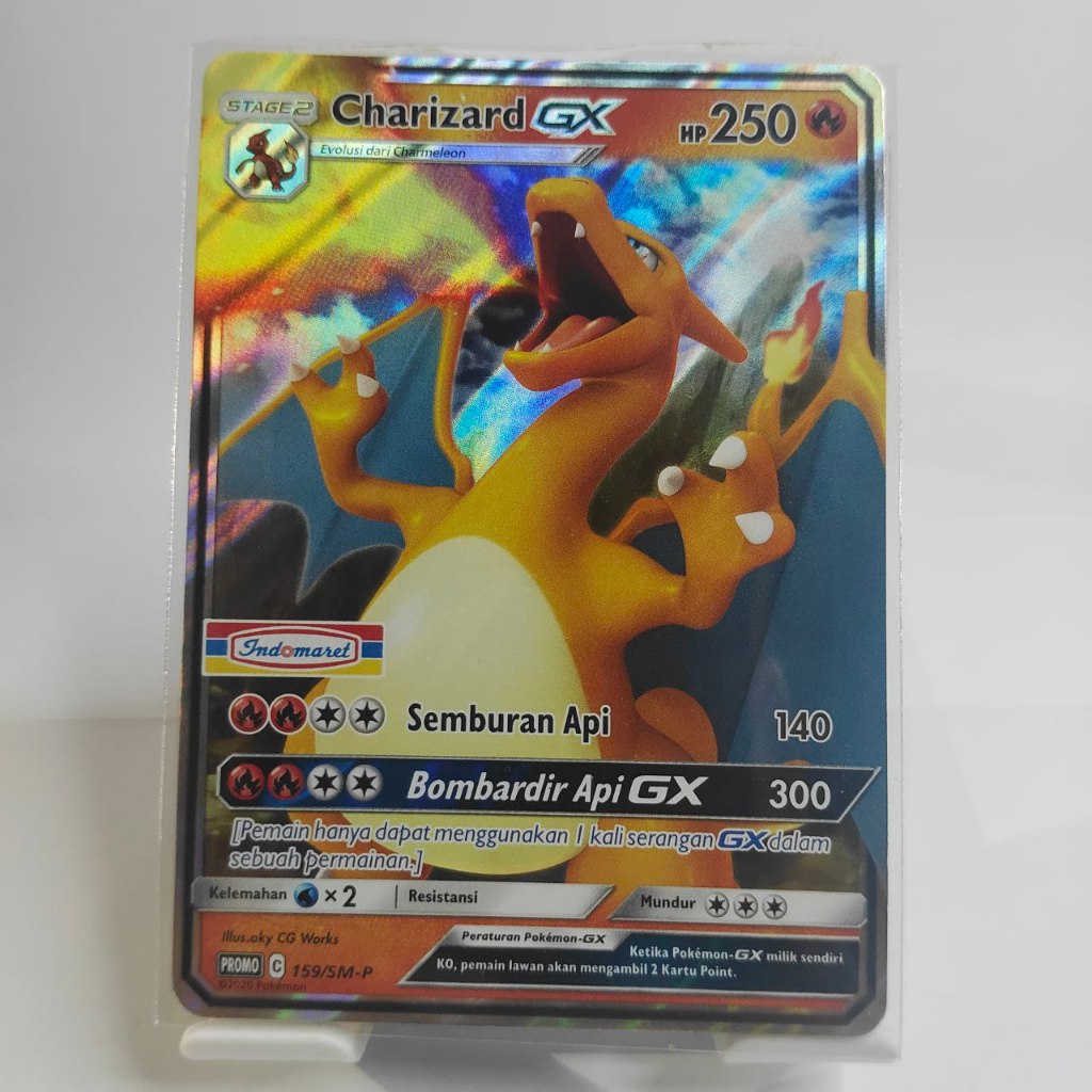 Charizard GX Promo Indomart Kartu Pokemon