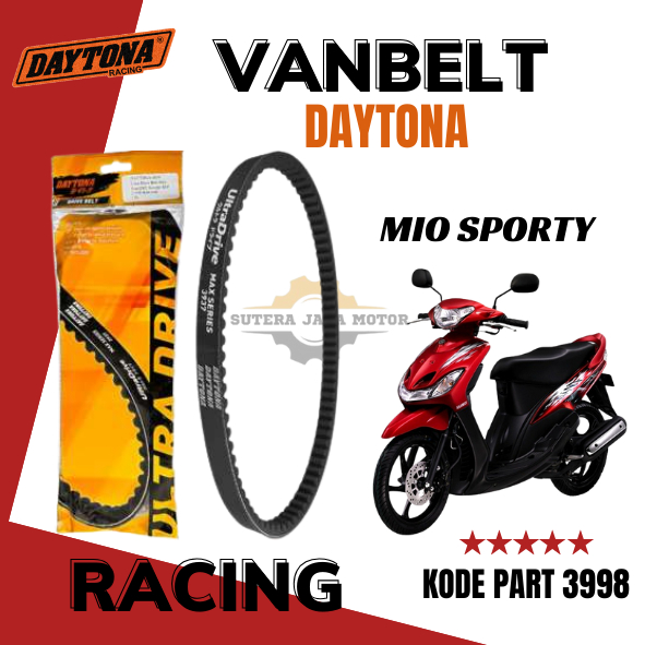 VANBELT DAYTONA MIO SPORTY ORIGINAL ULTRA DRIVE 3998