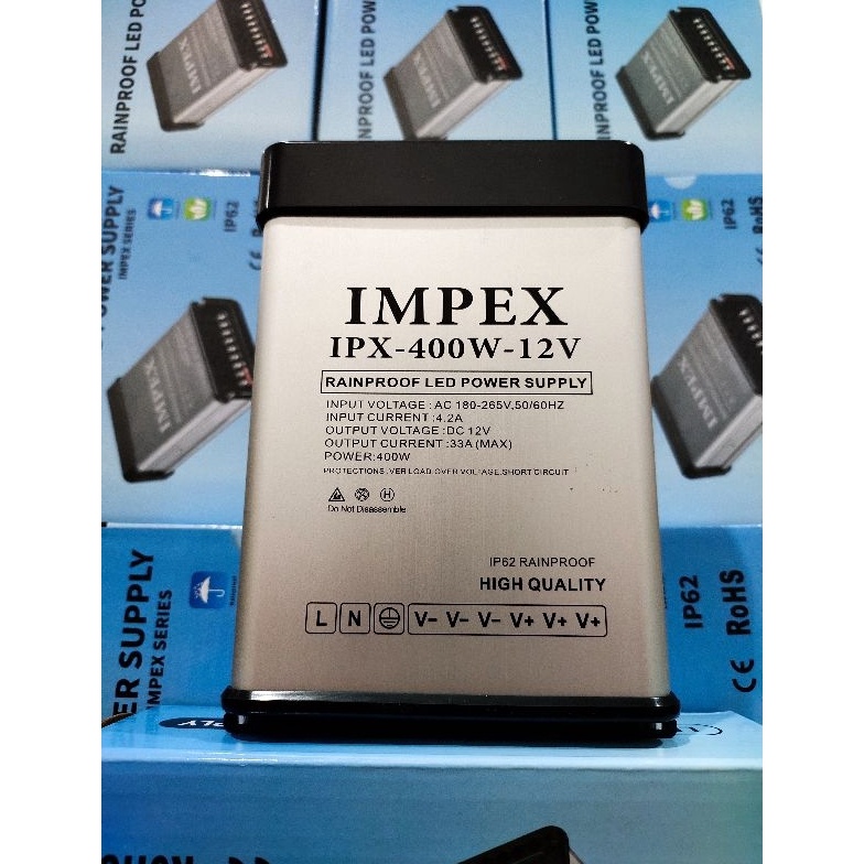 #sale Power supply Impex rainproof 400w/33,3A outdoor,indoor 8SM