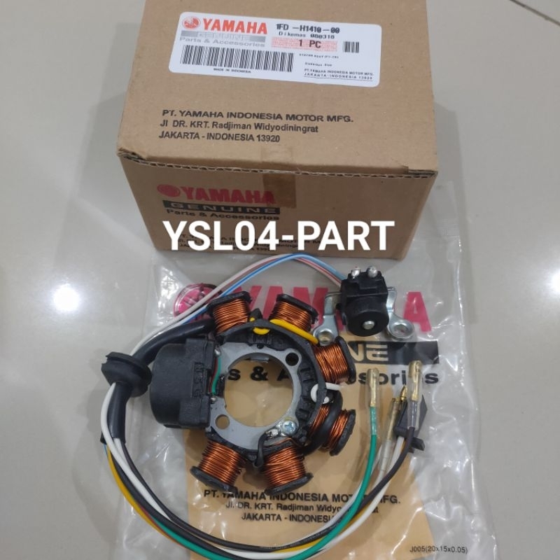 SPULLL STATOR ASSY YAMAHA FIZR FORCE SPUL FIZ R ORI
