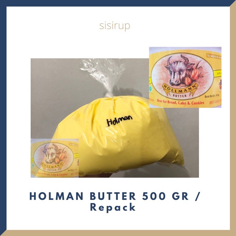 

[☻E28/] HOLMAN BUTTER 500 GR / KUNING / HOLLMAN BUTTER Hari ini