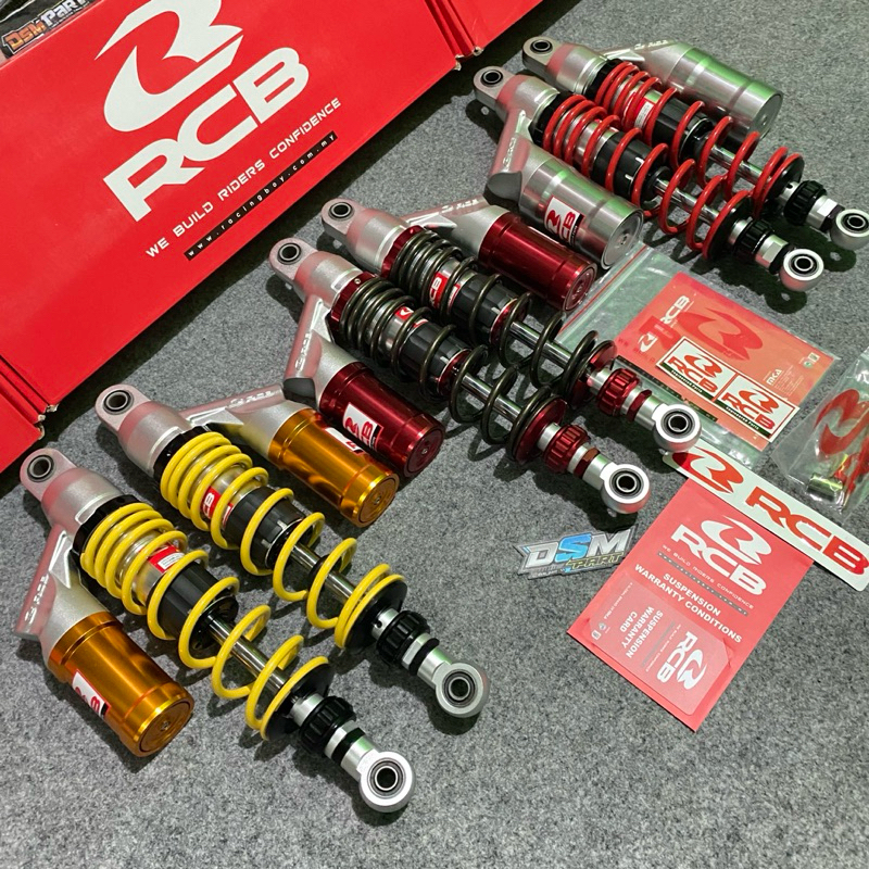 Shockbreaker Shock RCB Tipe SB-2 Motor Bebek 320 330 MM W175 Rx-King Tiger Megapro Cb