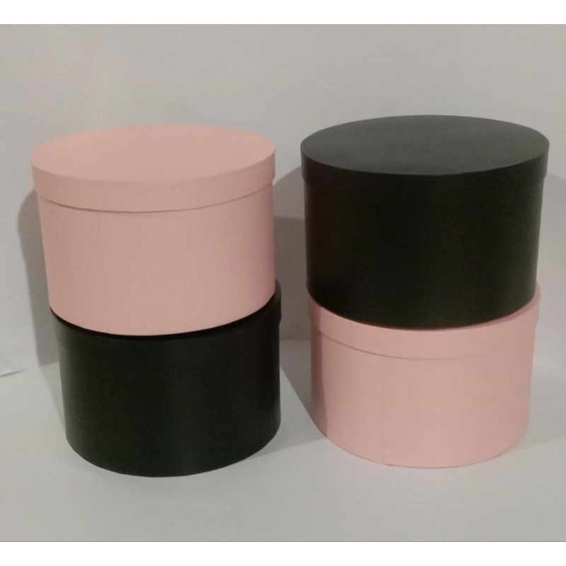 

Gift Box Bulat D25T15, D25T12, D25T30, D25T17/Bloom Box Flower/Box Bulat Bunga/ Box Bunga Bulat/Round Flower Box