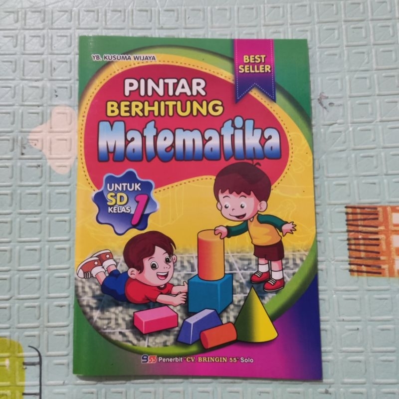 Buku Anak Pintar Berhitung Matematika kelas 1 sd - Bringin 55