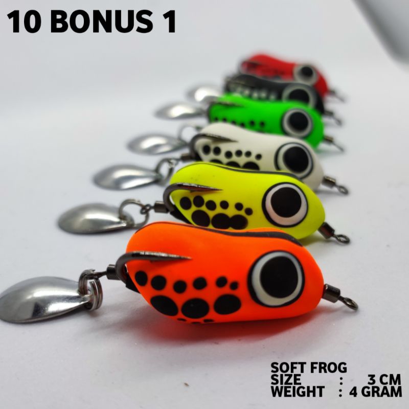 SOFT FROG 3 CM