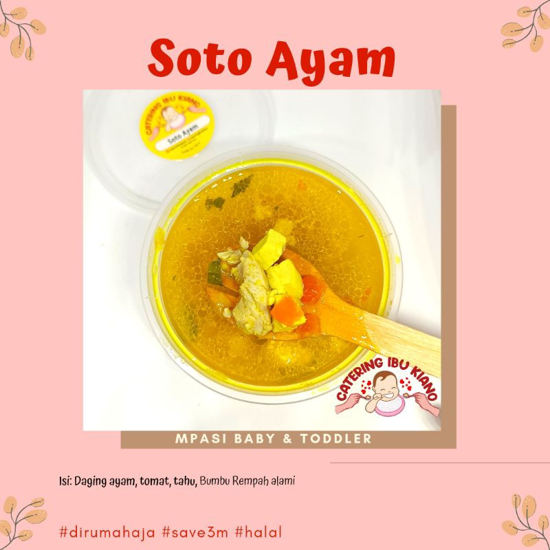 

Soto Ayam MPASI Frozen Bekasi