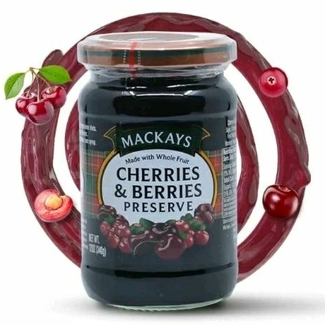 

MACKAYS Cherries & Berries Preserve 340g