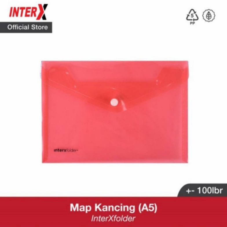 

Stok banyak Inter X Map Kancing A5 isi (12pcs) 89A