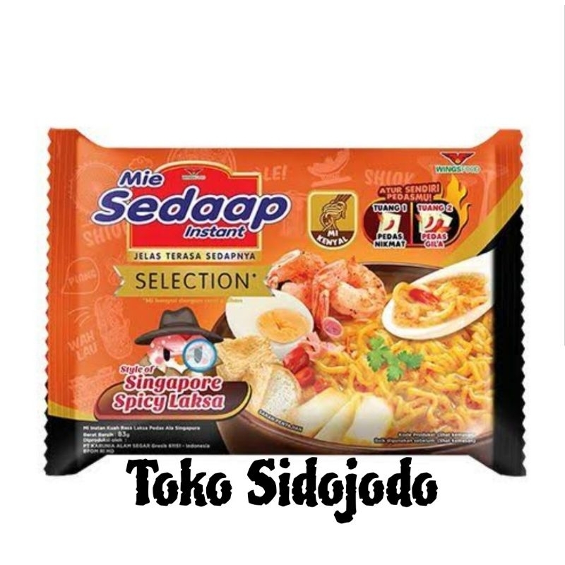 

Mie Sedap Selection Kuah Spicy Singapore Laksa