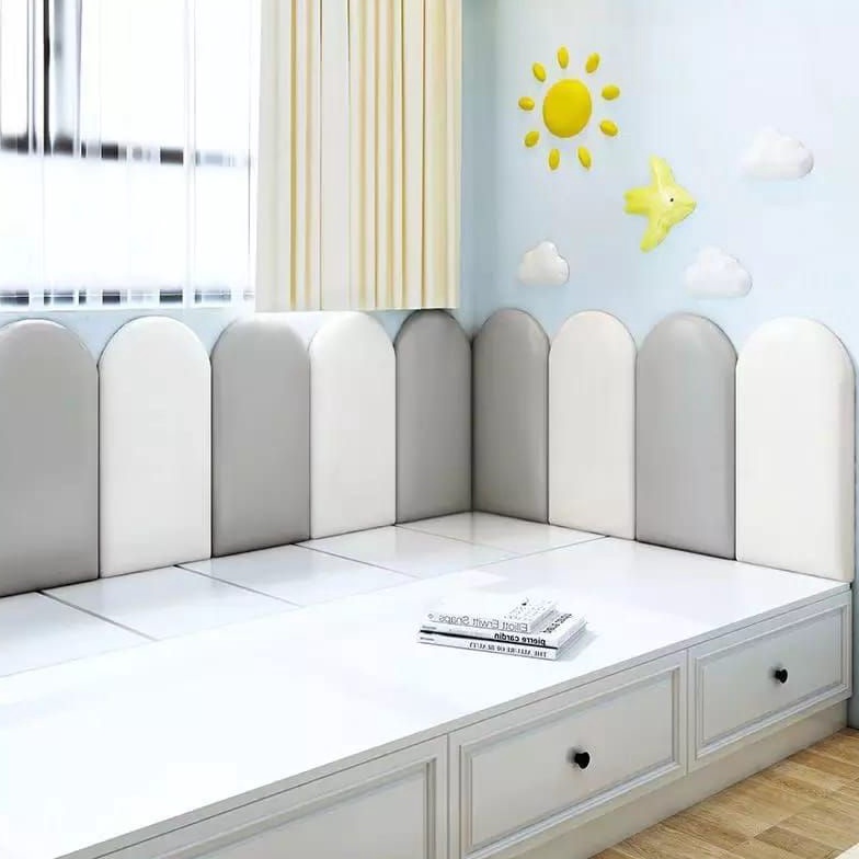 Terkini Wallpanel 60 x 20 Cupcake tebal busa 3,5 - headboard foam wallpanel tempel sandaran kepala t