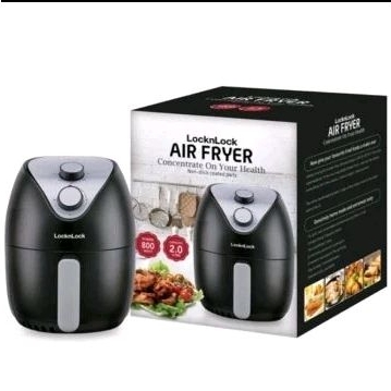 PROMO LocknLock Air Fryer Black Series Penggorengan Tanpa Minyak