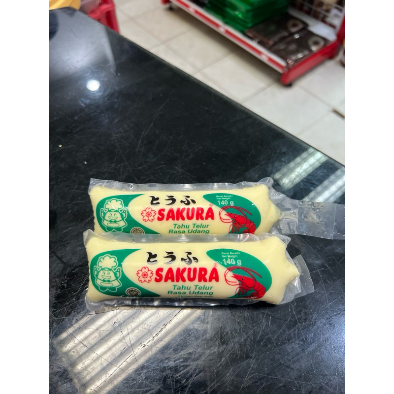 

Tahu Telur Sakura 160gr / Sapo Tahu Udang 140gr / Tofu Udang Sakura 140gr (Khusus Instant)