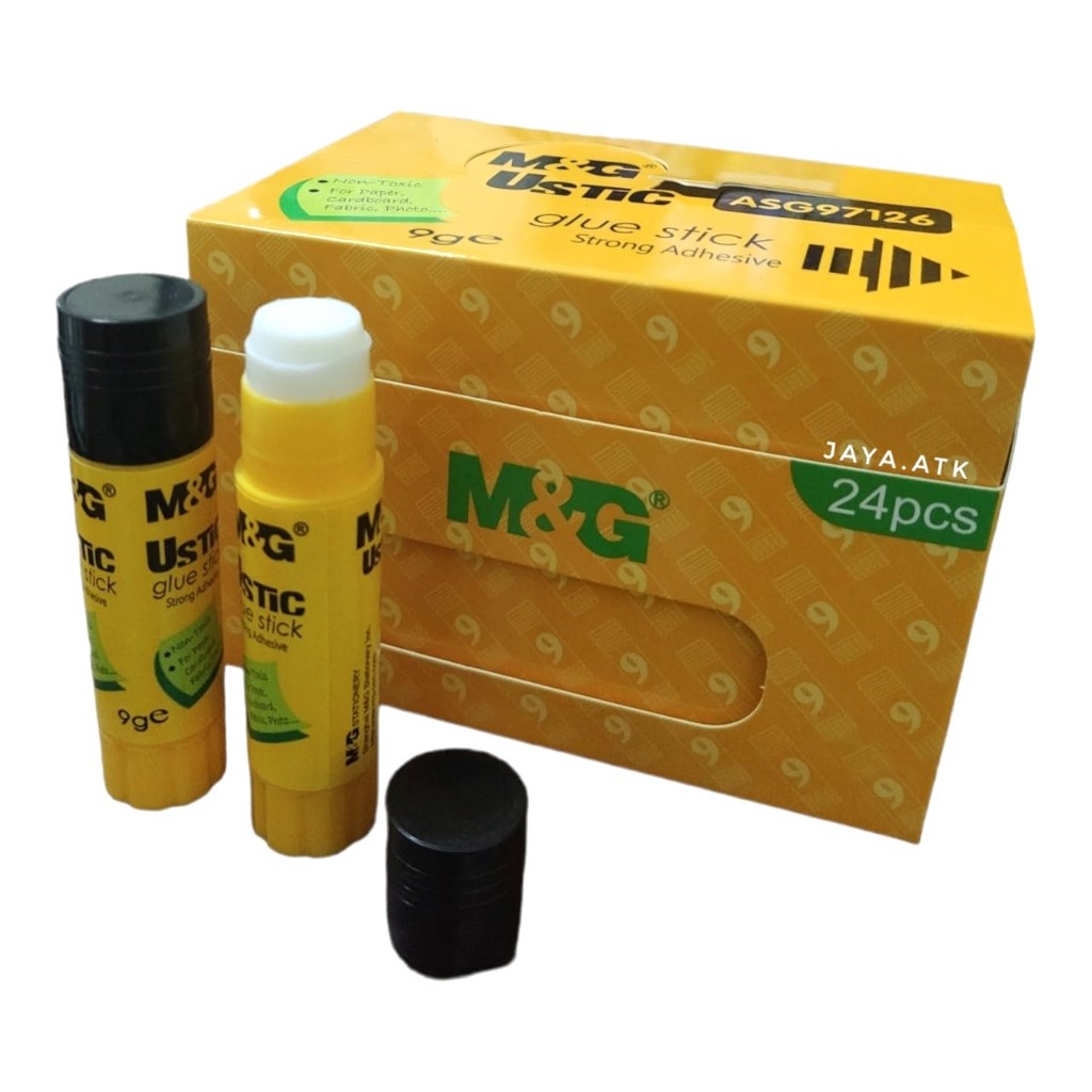 

LEM STICK KERTAS 9 GRAM GLUE STIK STRONG 8 GR SERBAGUNA KERTAS KARTON KAIN