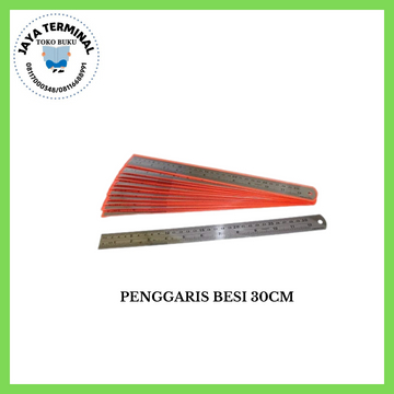 

Penggaris Besi Stainless 30cm ATK Kantor Sekolah